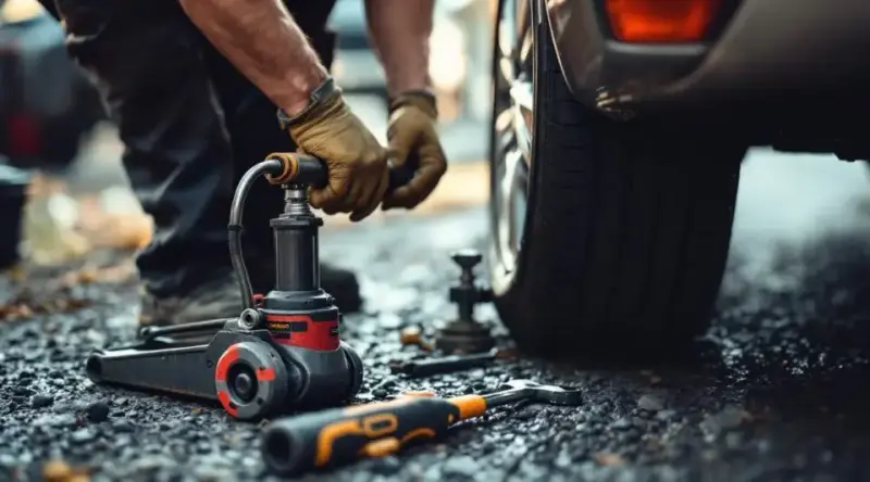 Flat Tire Change Service North York